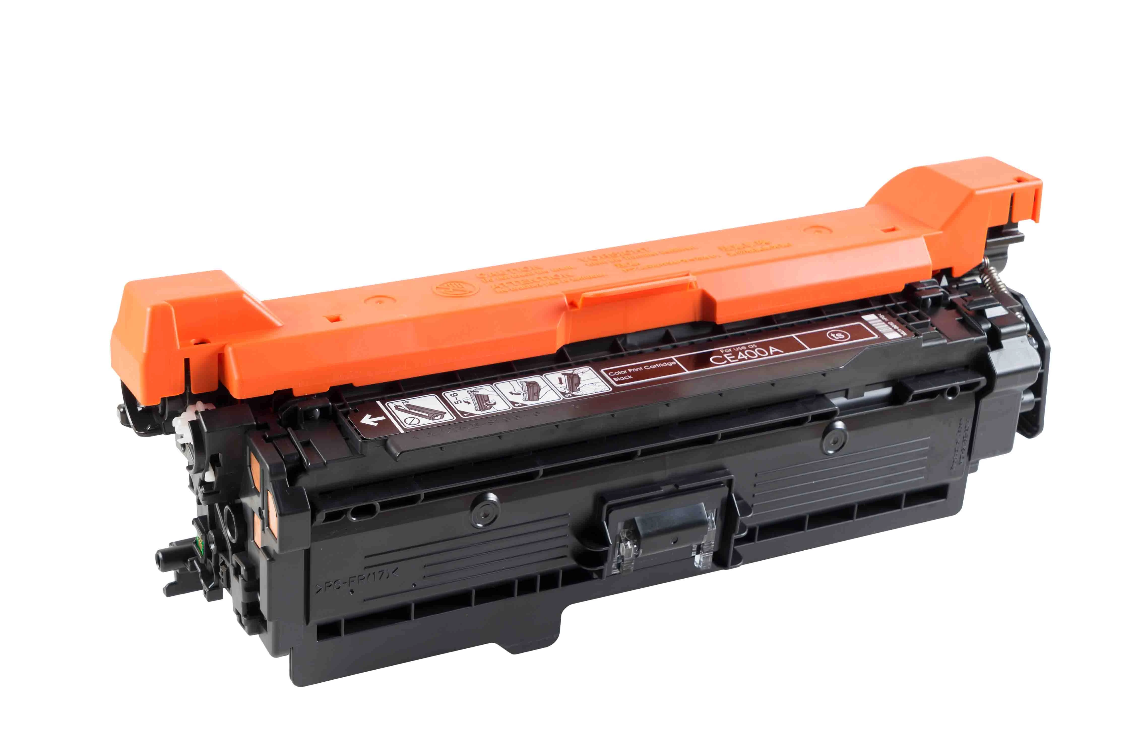 Toner-Modul komp. zu CE400A / CRG 732BK 5'500 Seiten, black