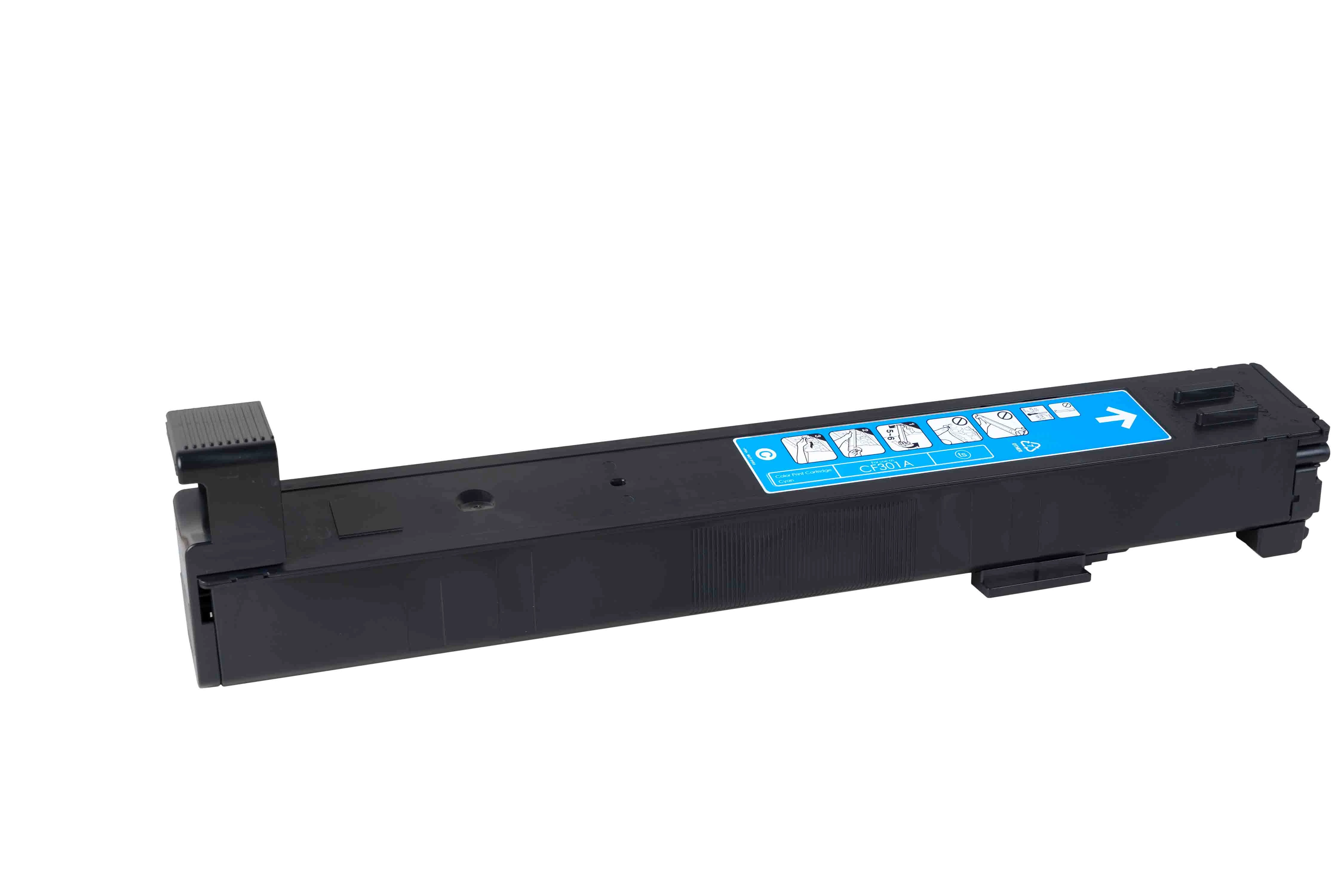 Toner-Modul komp. zu CF301A / 827A 32'000 Seiten, cyan