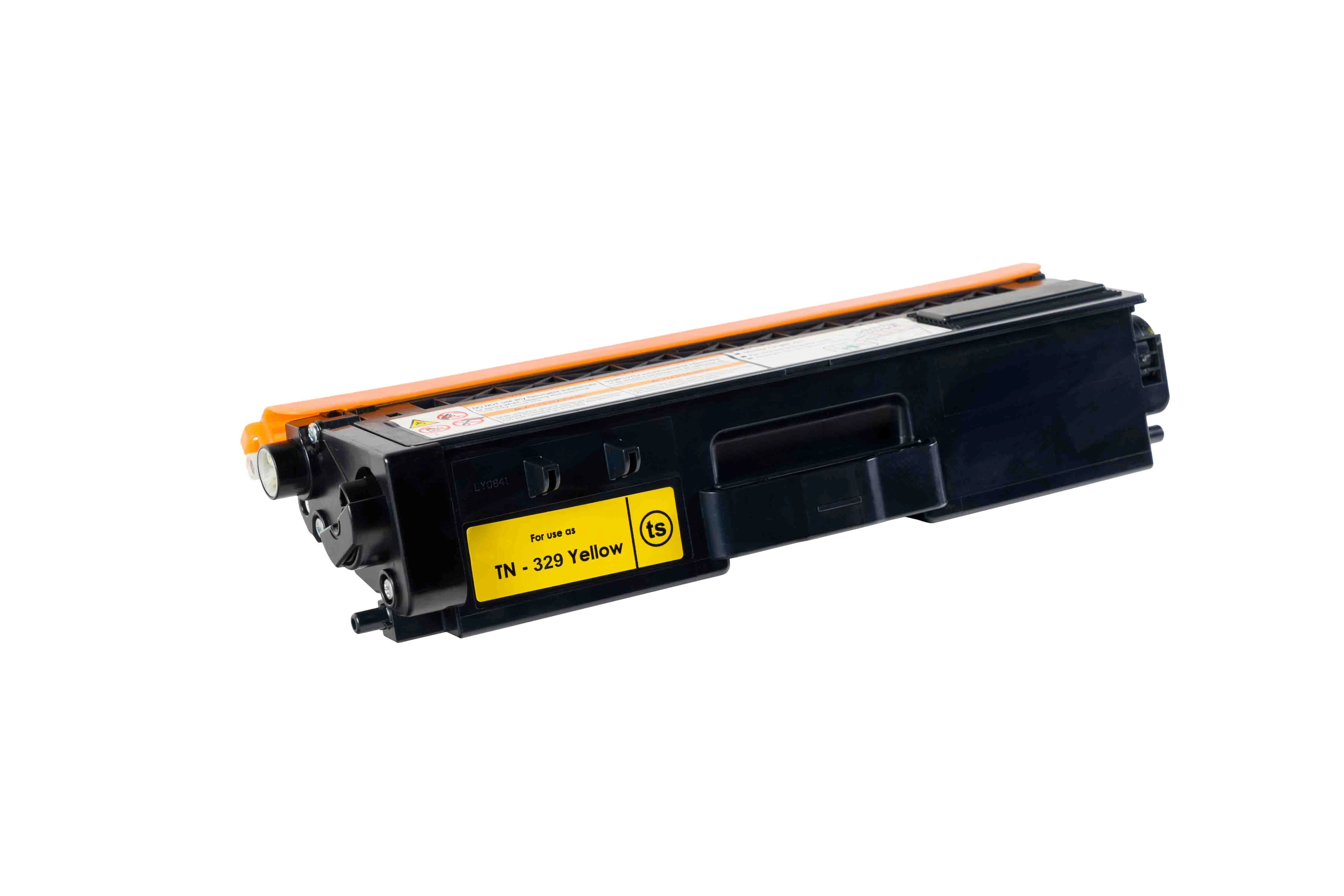 Toner-Modul komp. zu TN-329Y 6'000 Seiten, yellow