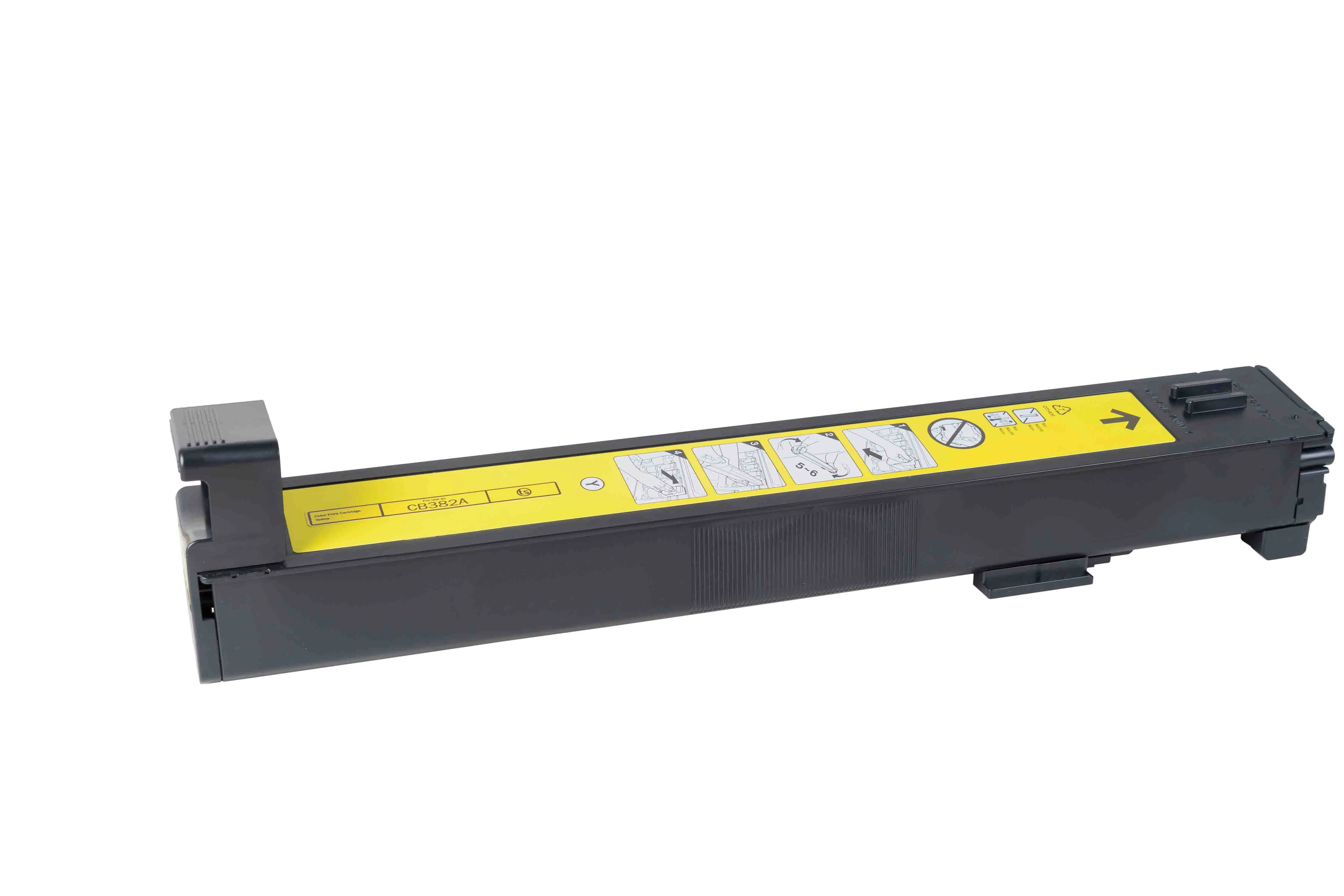 Toner-Modul komp. zu CB382A / 824A 21'000 Seiten, yellow