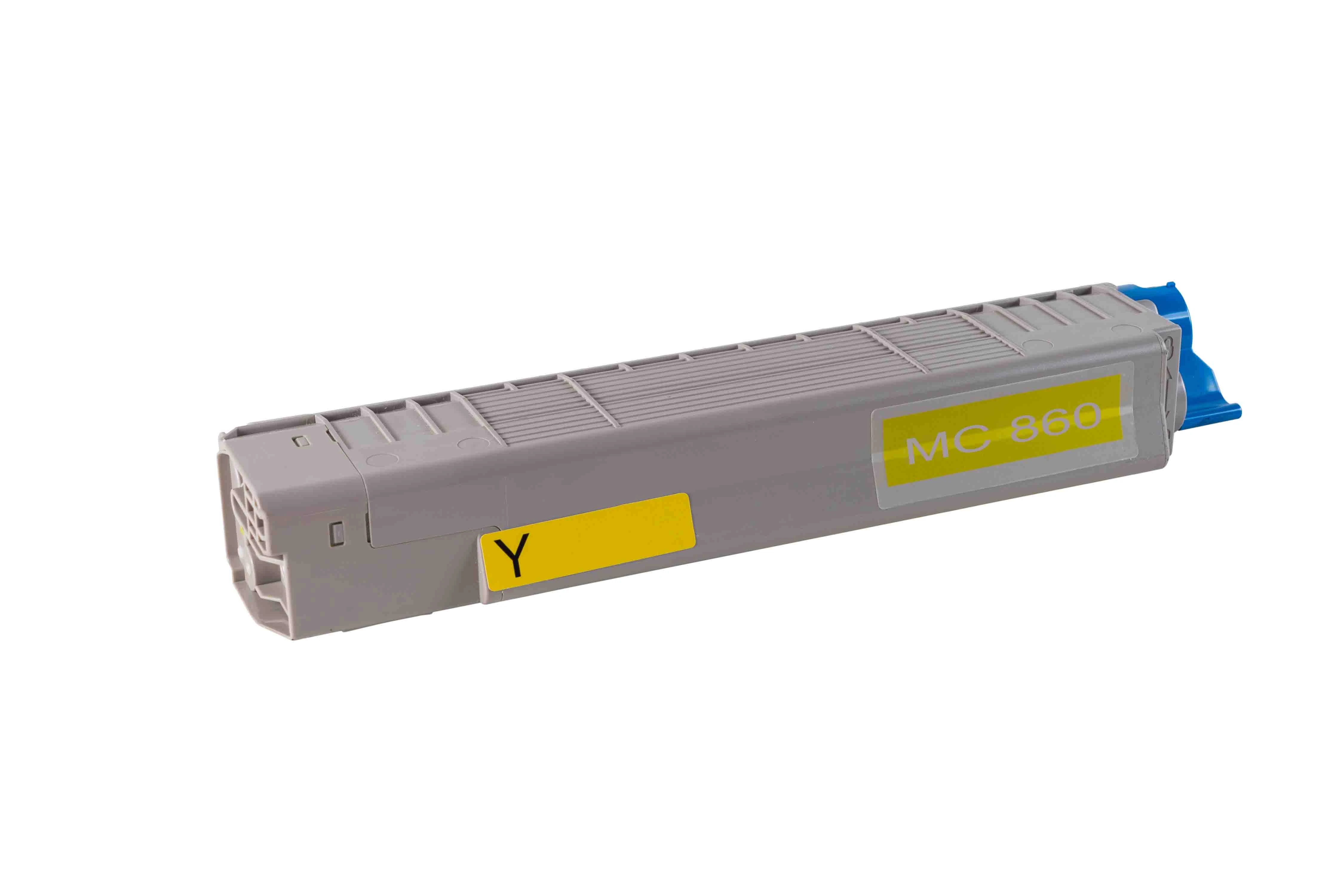 Toner-Modul komp. zu OKI MC860 10'000 Seiten, yellow