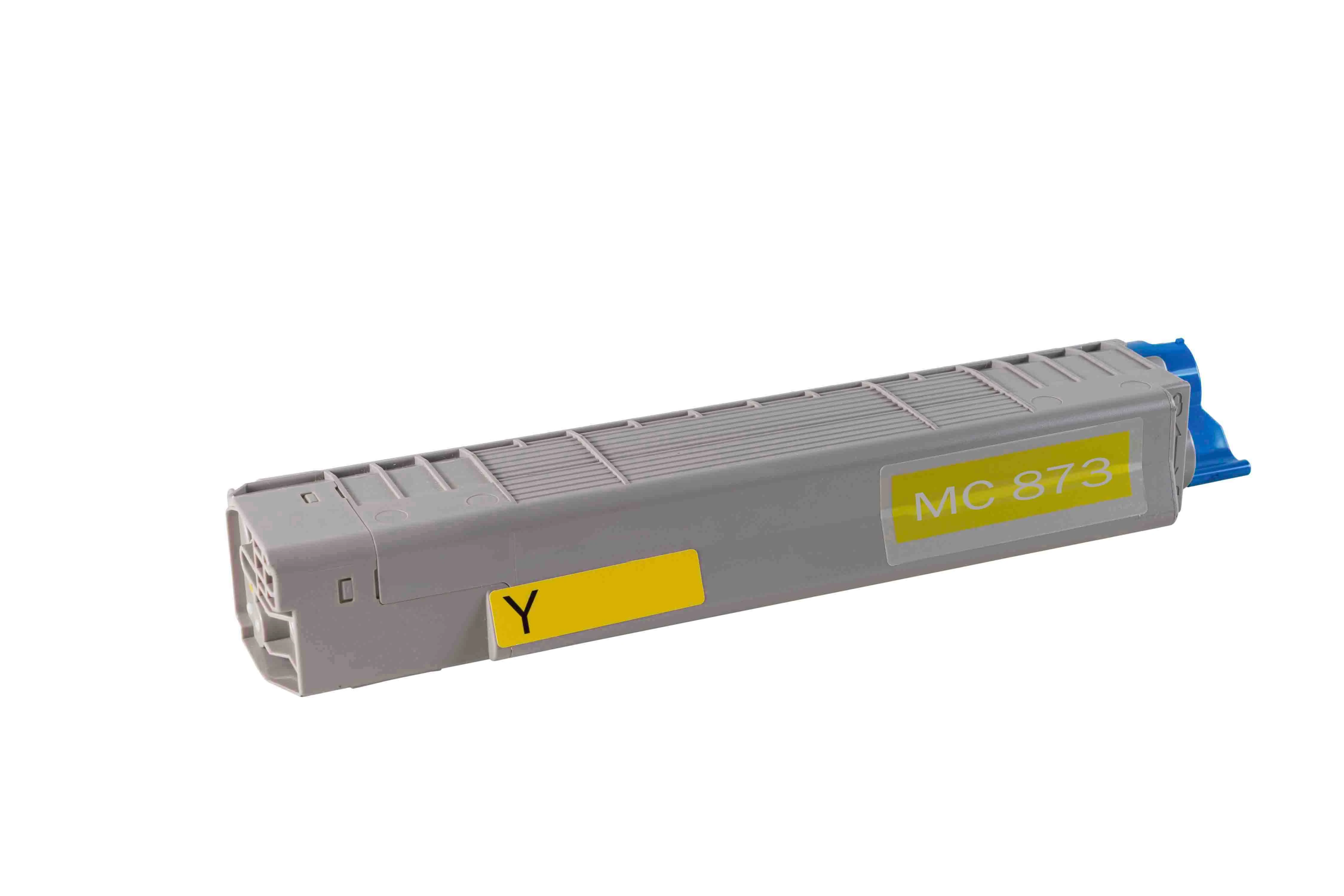 Toner-Modul komp. zu OKI MC873 10'000 Seiten, yellow