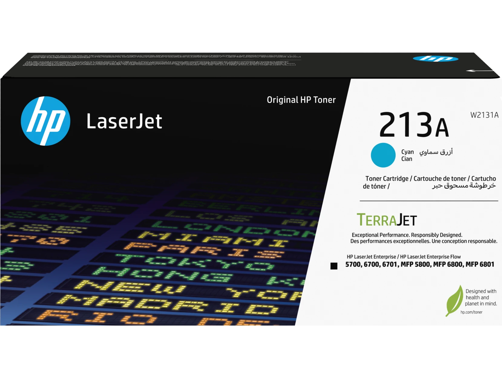 HP Toner-Modul 213A cyan W2131A CLJ Ent. 5700/MFP5800 3000 S.