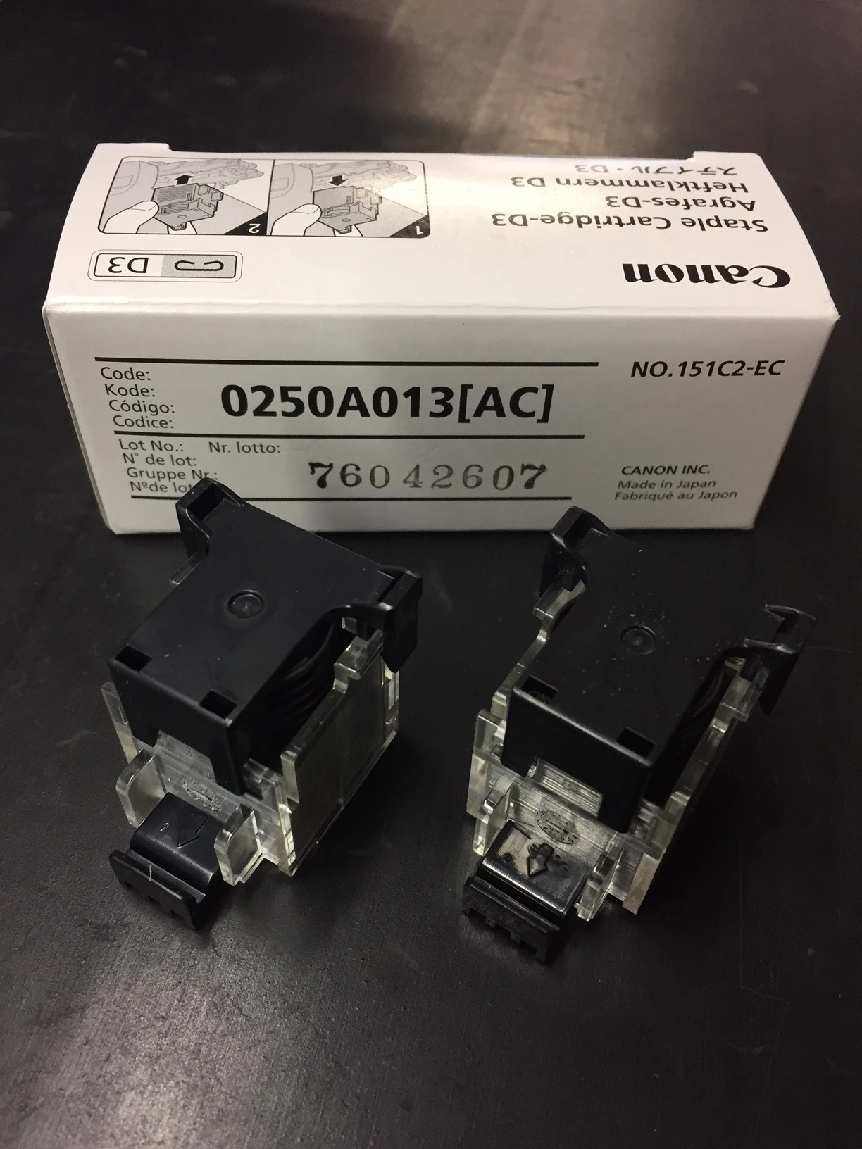 Canon Heftklammerkassette (0250A013, D3)