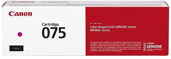 CANON Toner-Modul 075 magenta 6363C002 LBP647Cdw/664Cdw 1300 Seiten