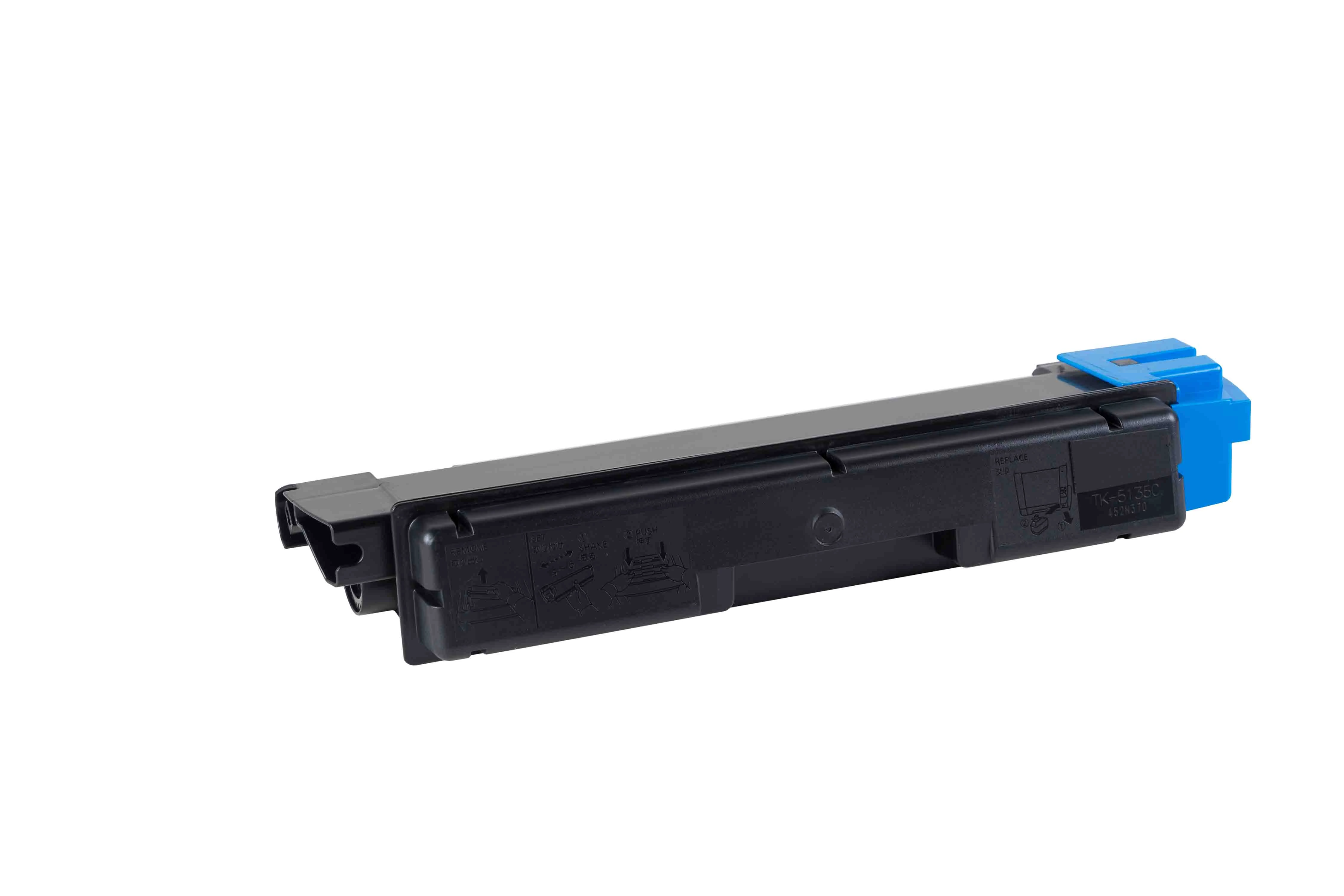Toner-Modul komp. zu TK-5135C 5'000 Seiten, cyan