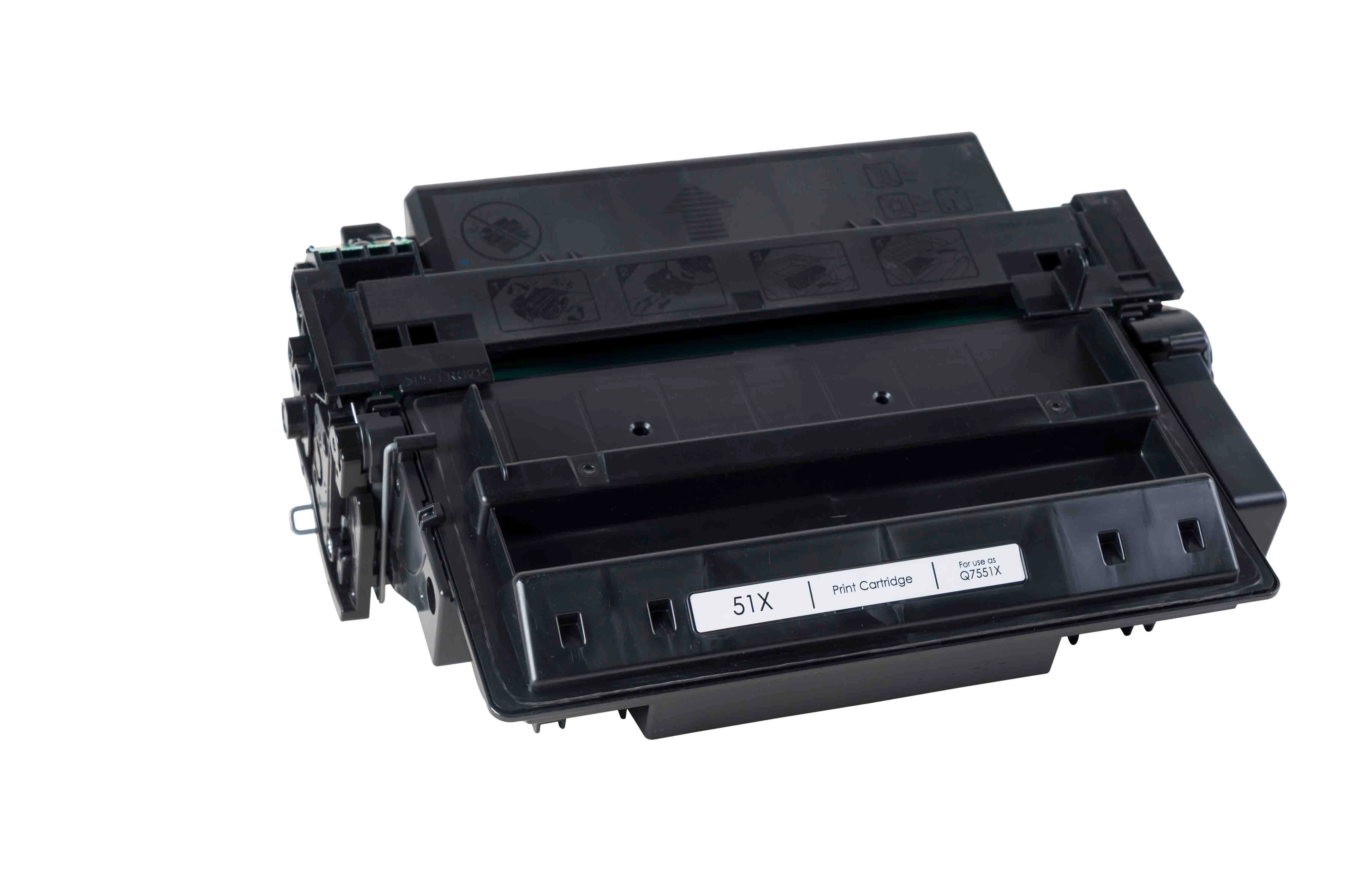 Toner-Modul komp. zu Q7551X 13'000 Seiten, schwarz