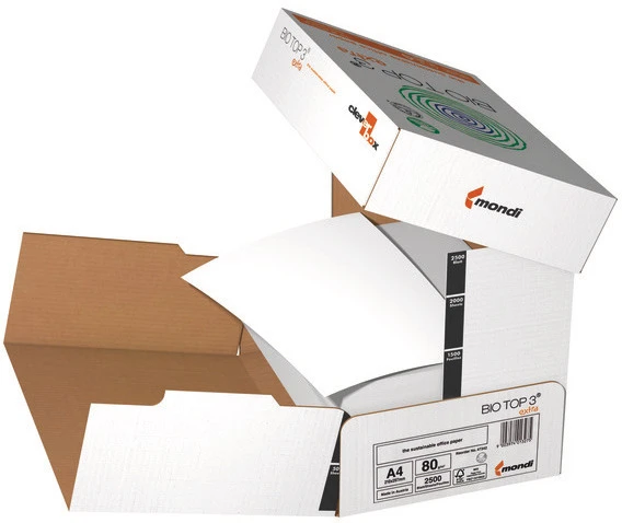 BIO TOP 3 Kopierpapier A3 88008659 80g, weiss 500 Blatt