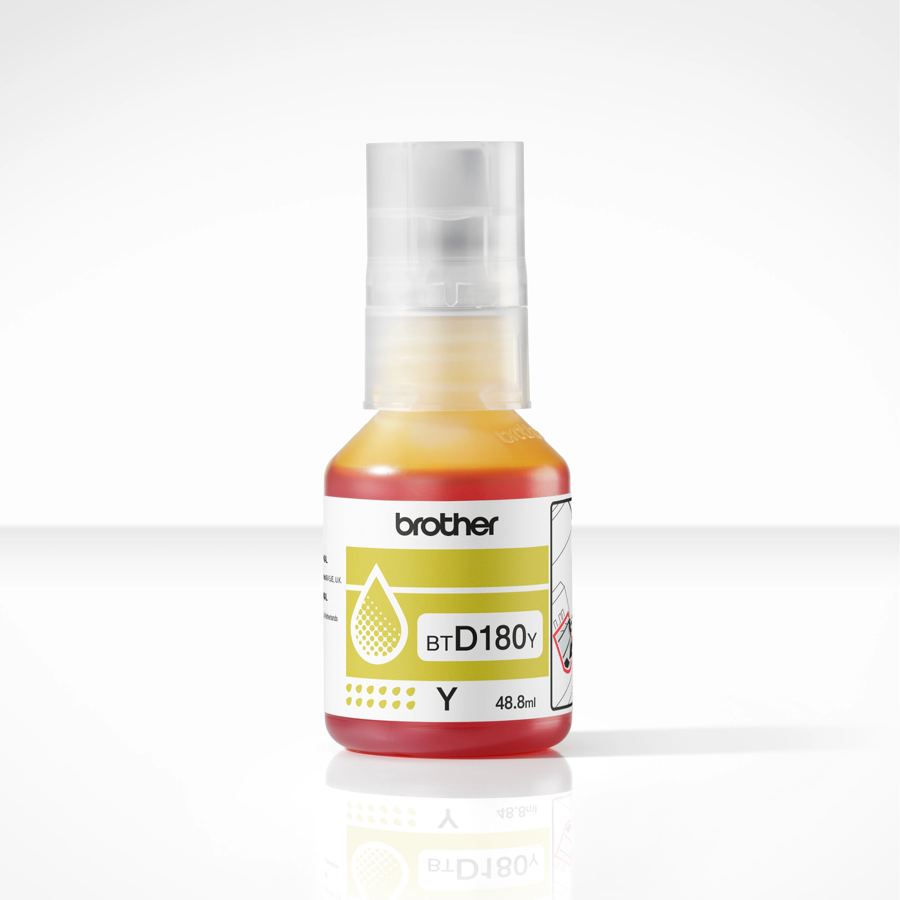 BROTHER Tintenflasche yellow BTD180Y DCP-T580DW 5000 Seiten