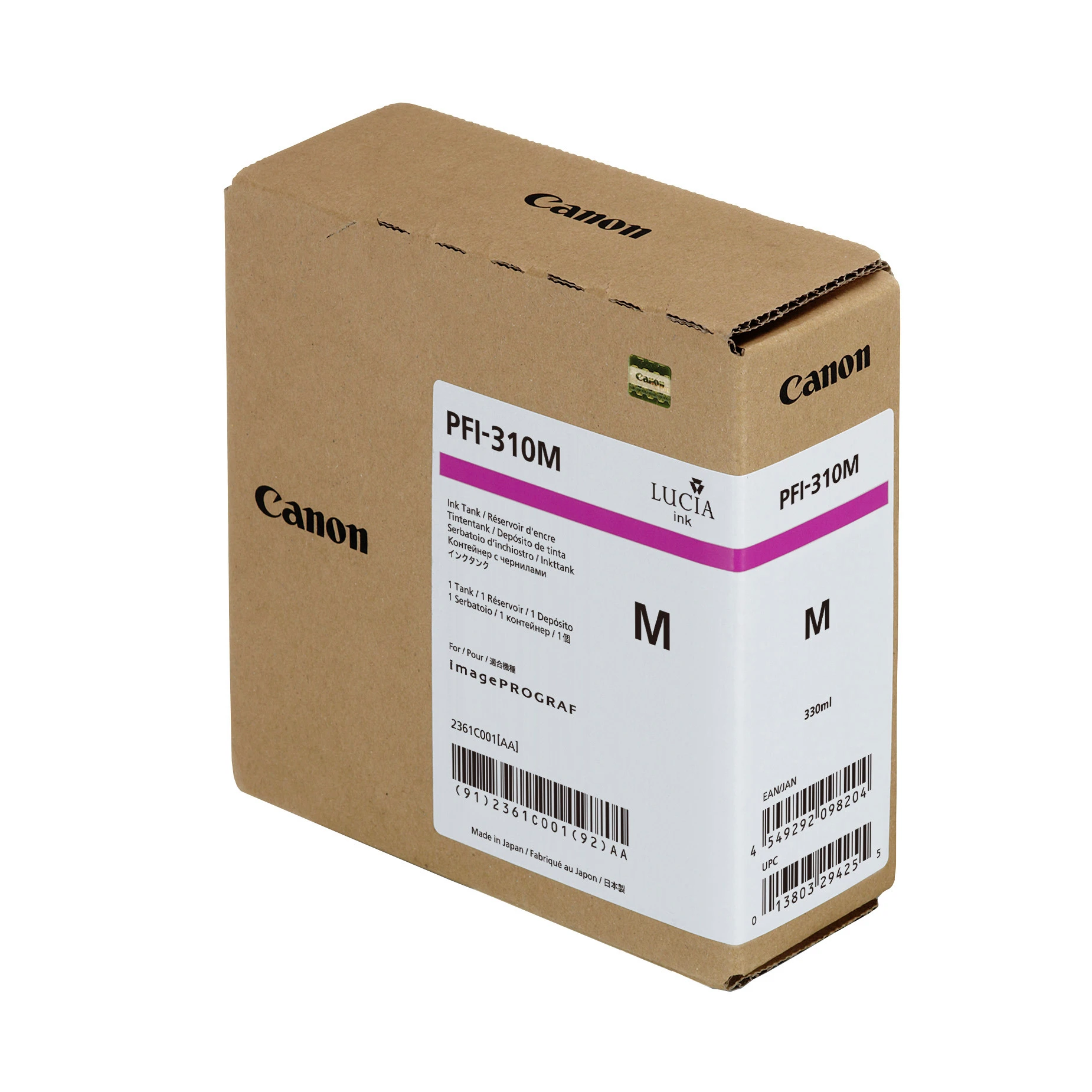 CANON Tintenpatrone magenta PFI310M iPF TX-2000/300O/4000 330ml