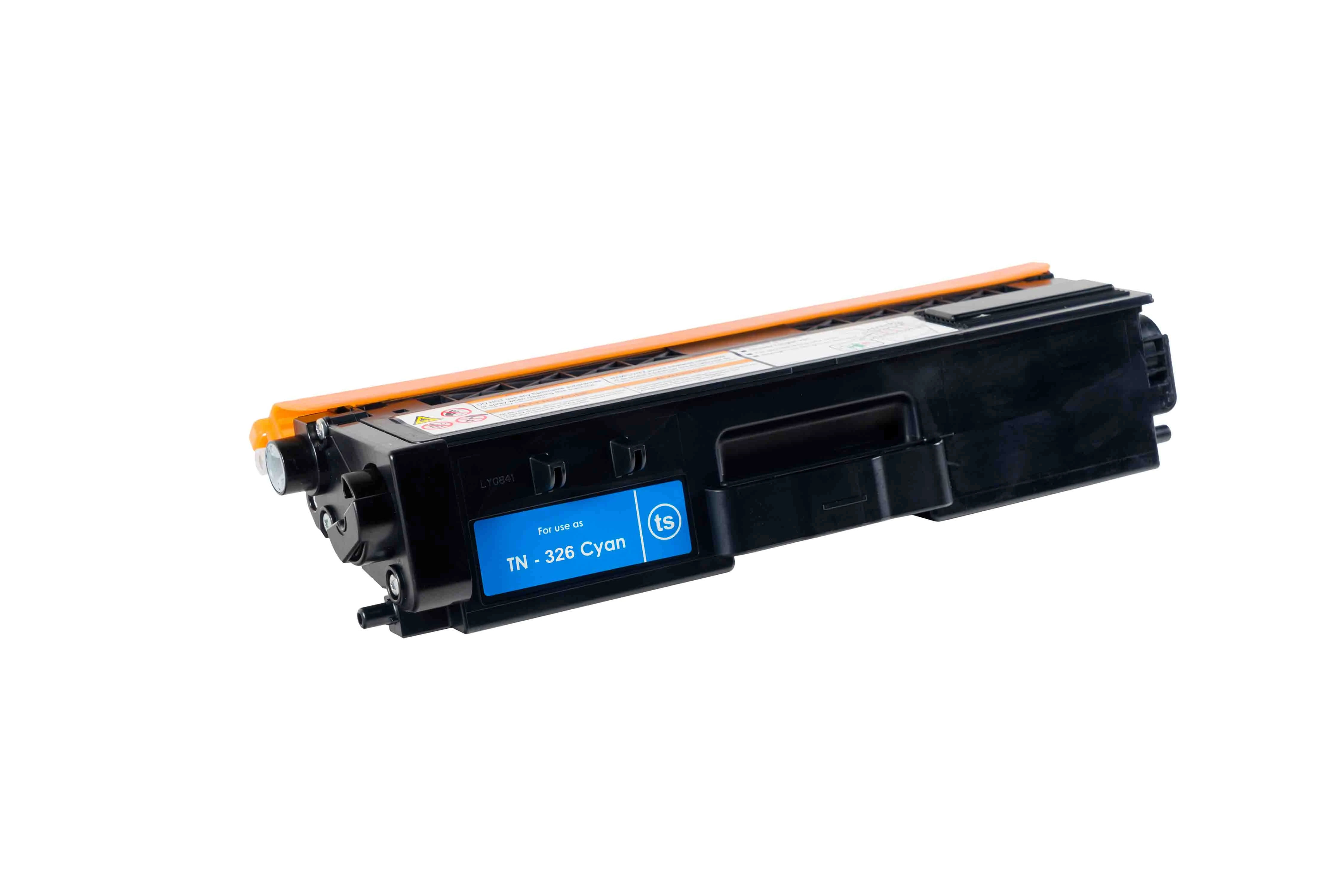 Toner-Modul komp. zu TN-326C 3'500 Seiten, cyan