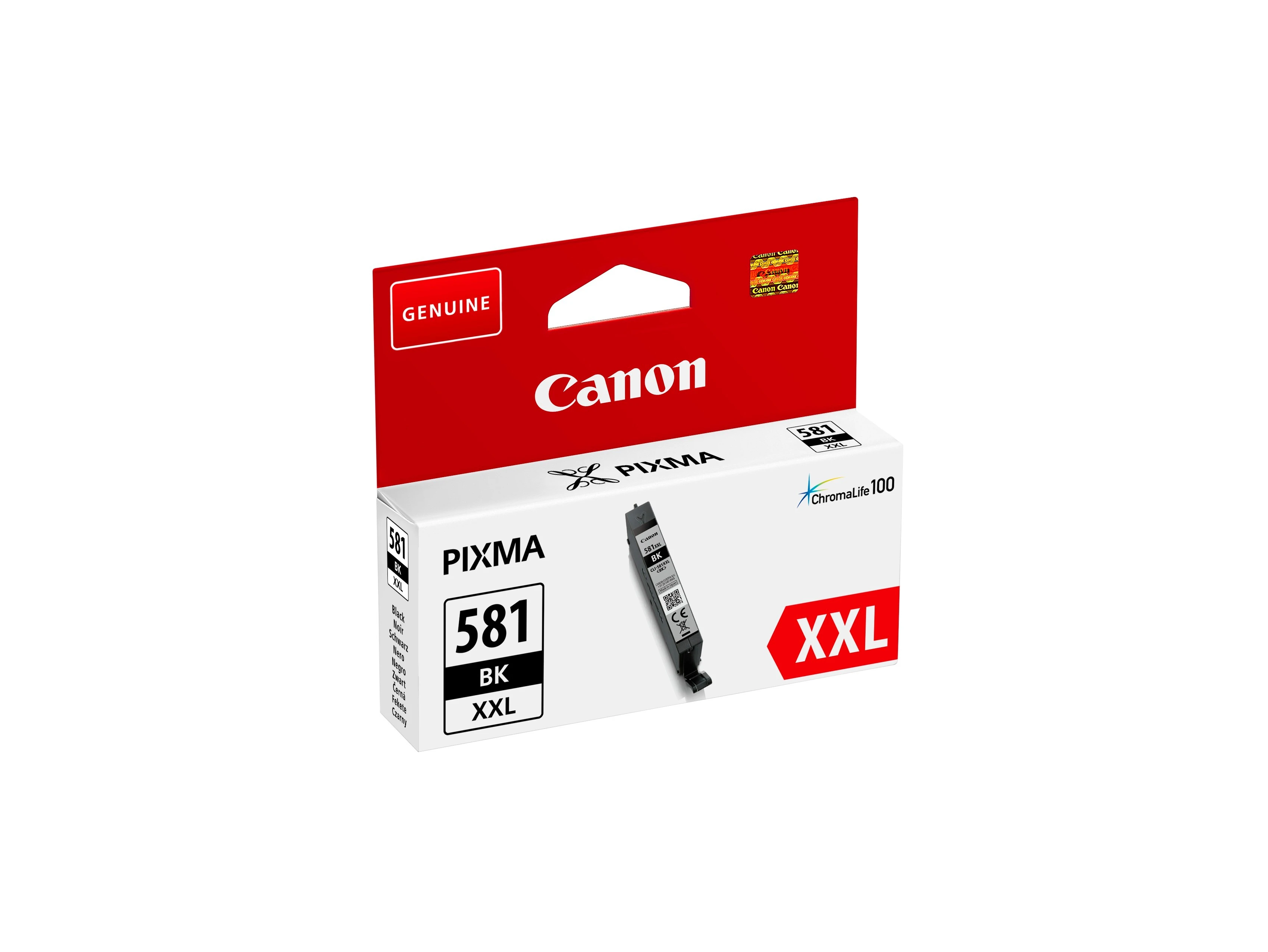 Canon Tintenpatrone schwarz HC plus (1998C001, CLI-581BKXXL)