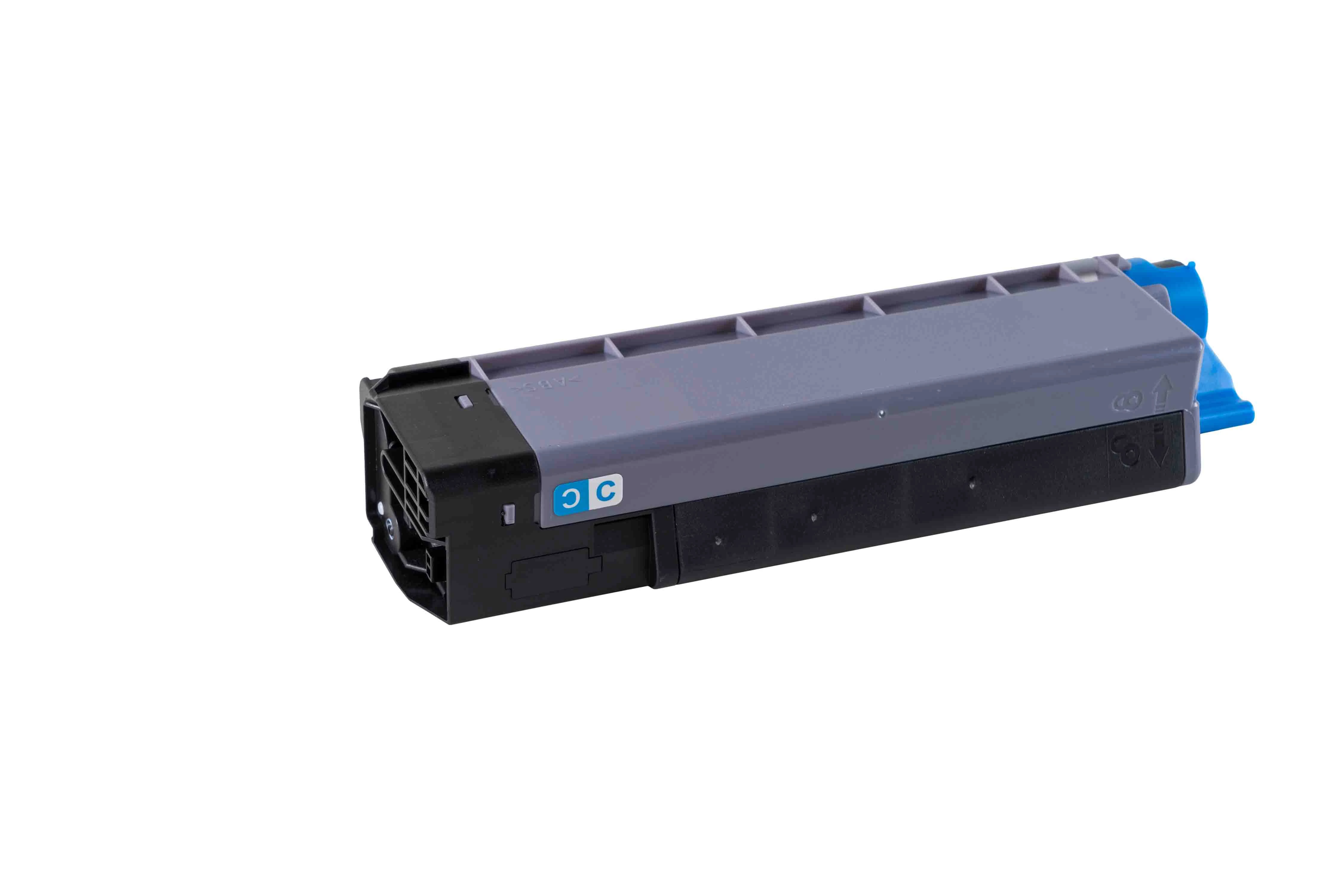 Toner-Modul komp. zu OKI C5800 5'000 Seiten, cyan