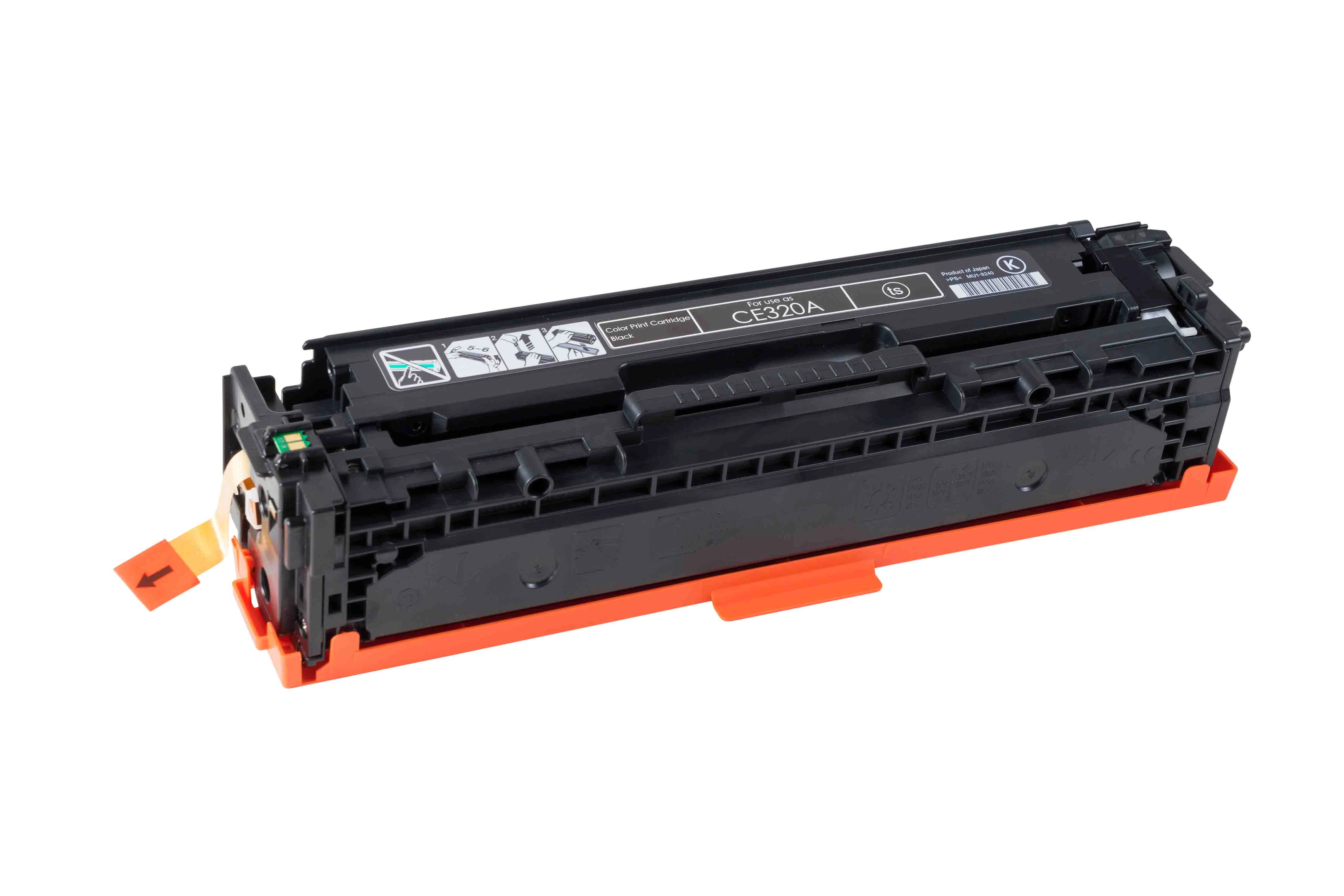Toner-Modul komp. zu CE320A / 128A 2'000 Seiten, black