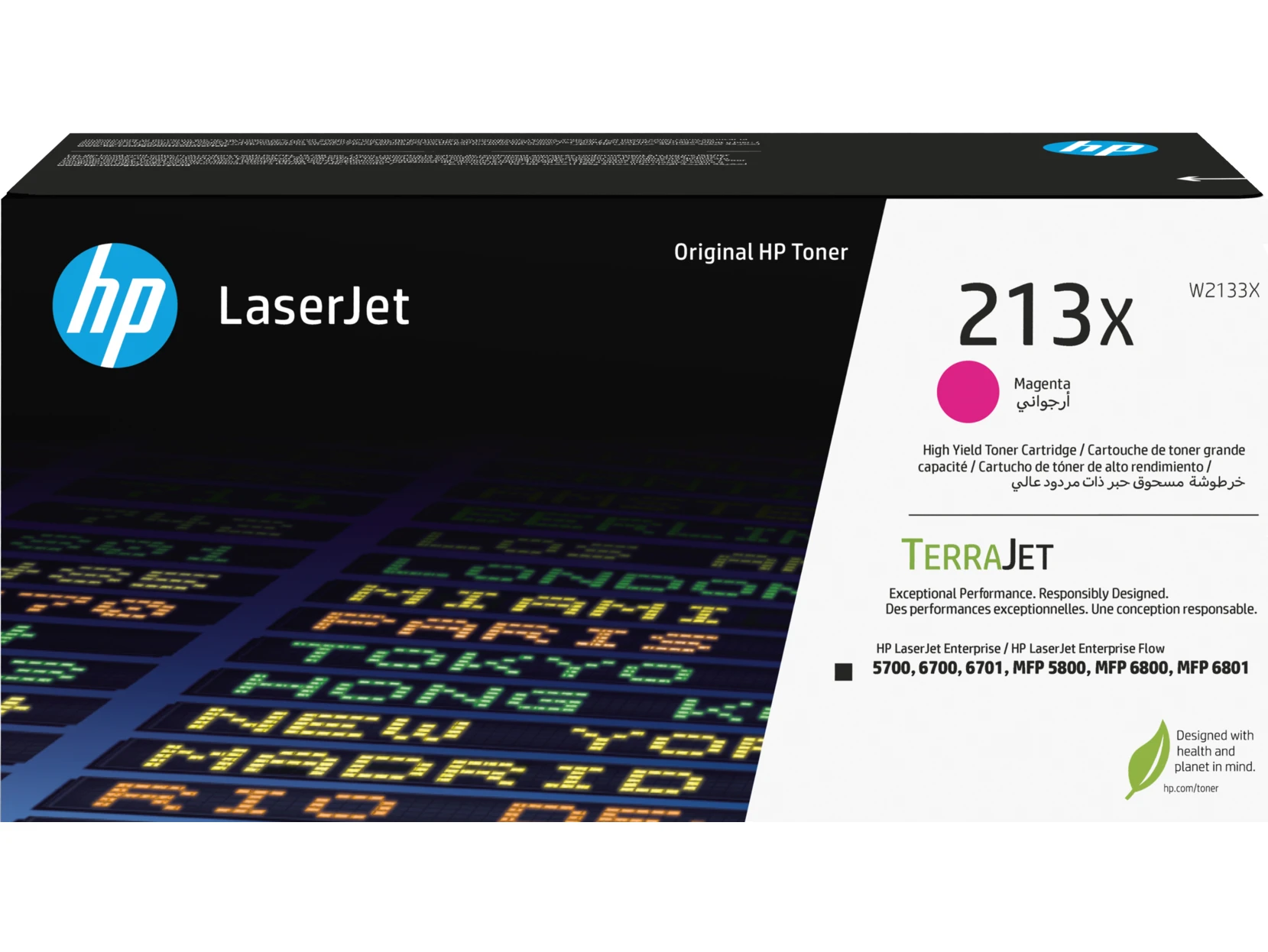 HP Toner-Modul 213X magenta W2133X CLJ Ent. 5700/MFP5800 6000 S.