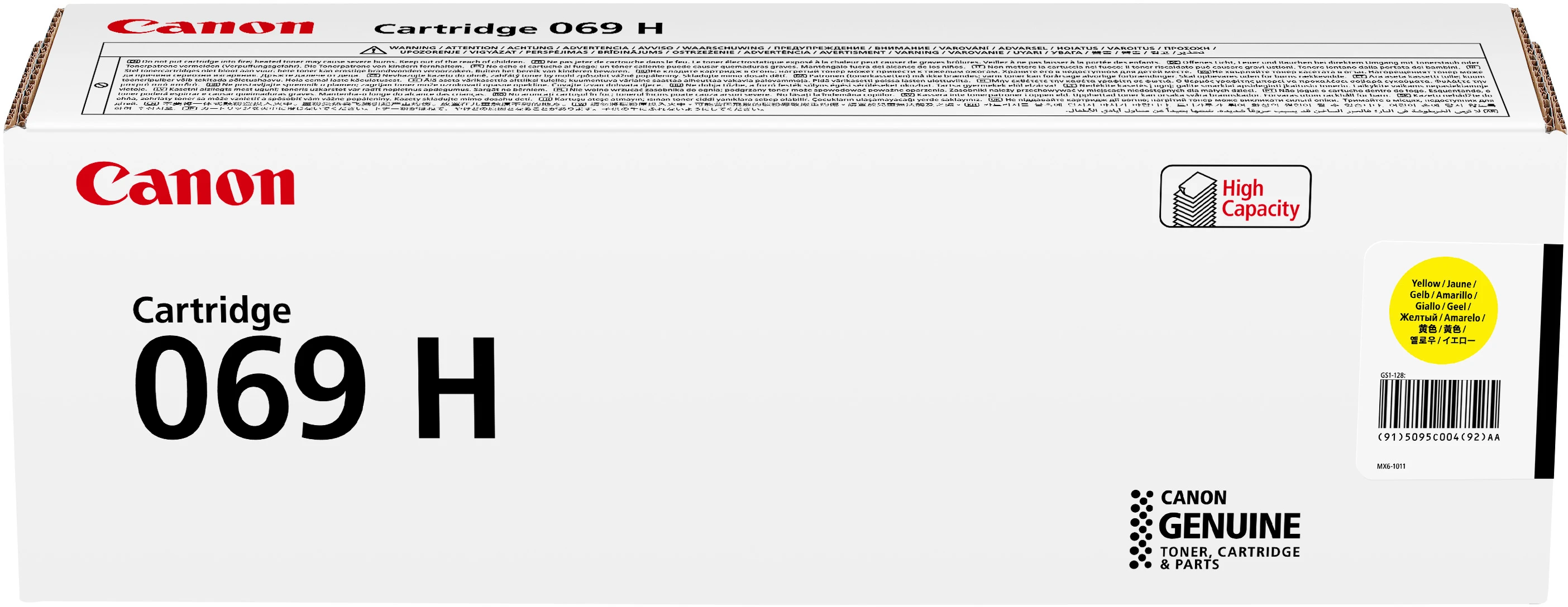 CANON Toner-Modul 069H yellow 5095C002 LBP673CDW 5500 Seiten
