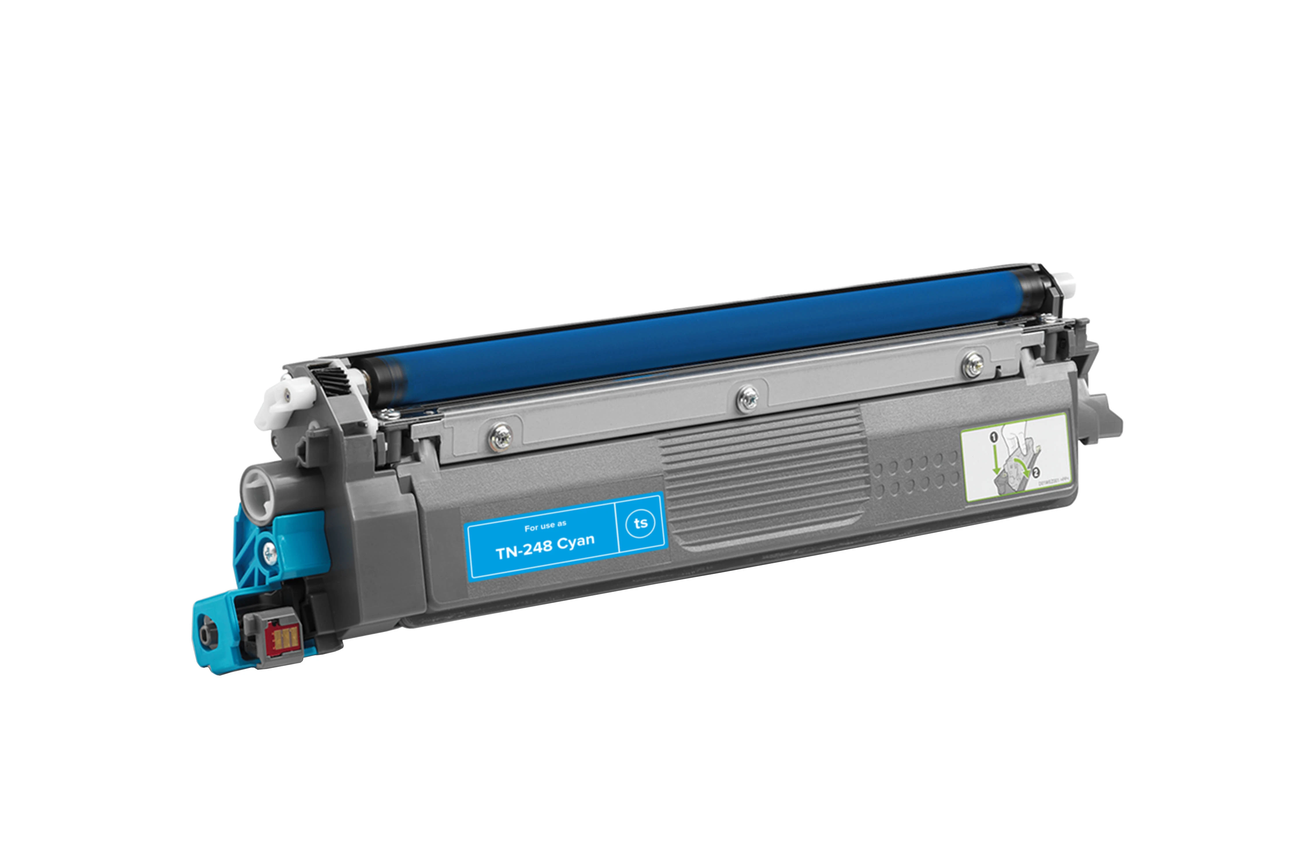 Toner-Modul komp. zu TN-248C 1'000 Seiten, cyan