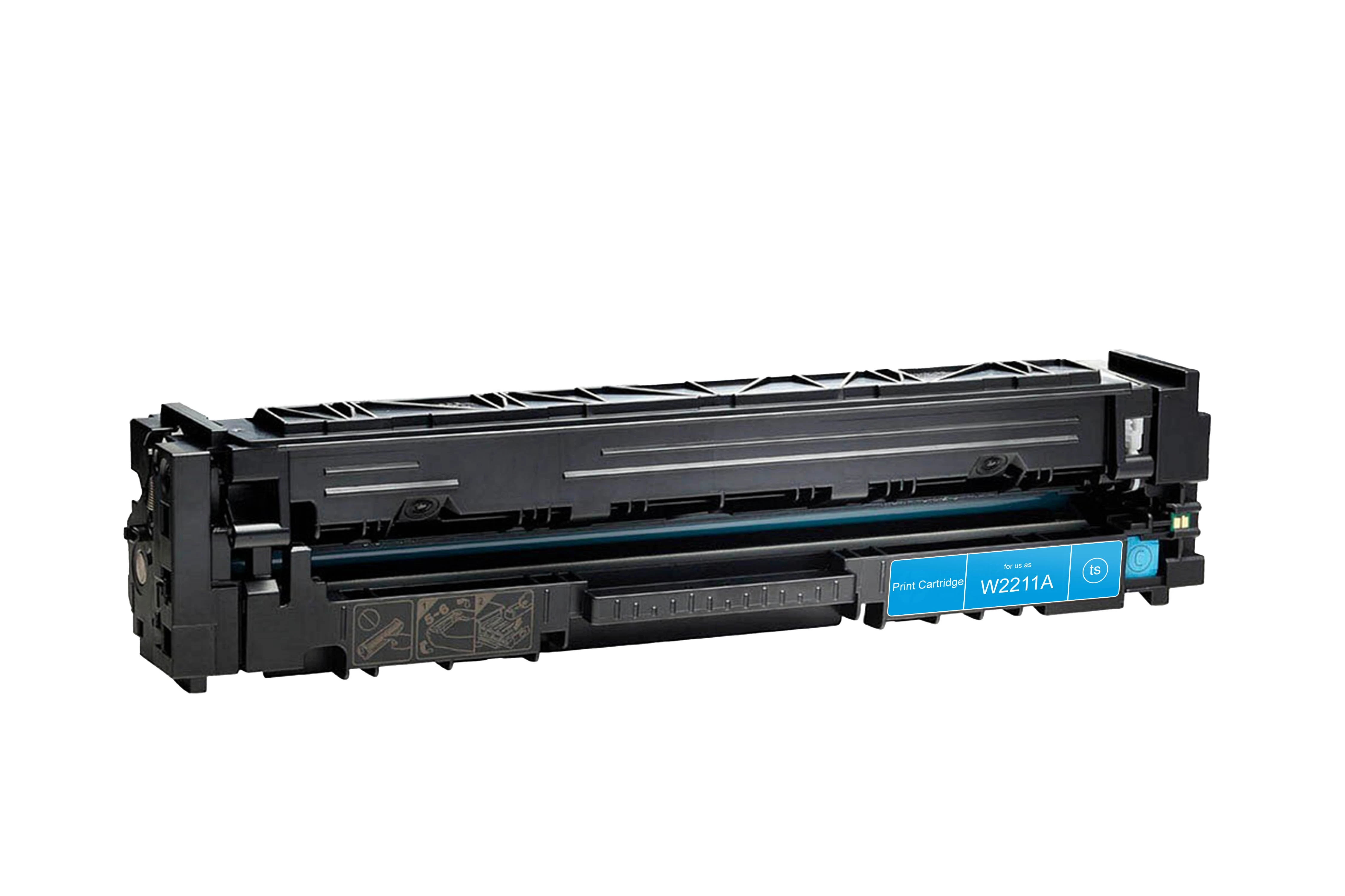 Toner-Modul komp. zu W2211A / 207A 1'250 Seiten, cyan