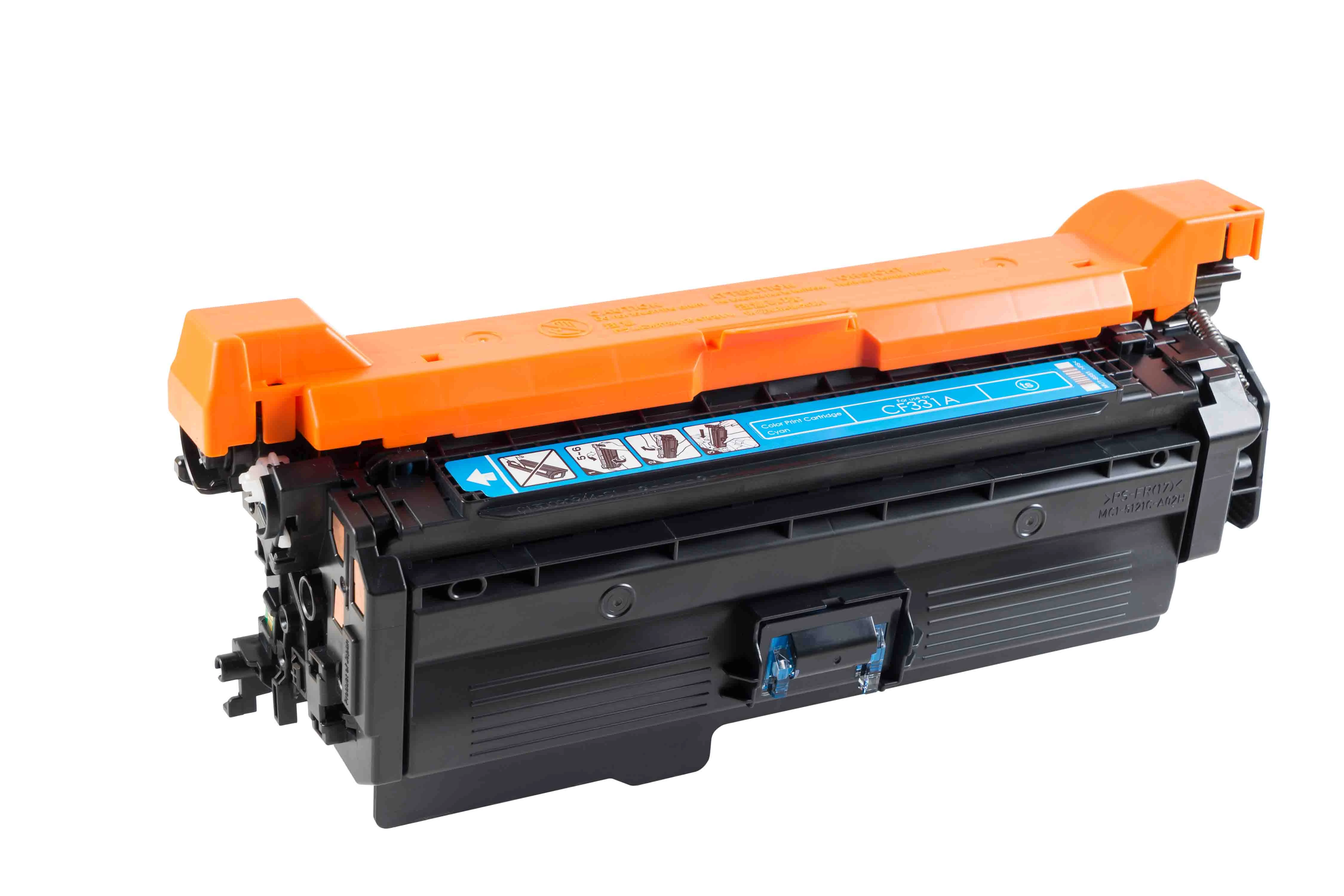 Toner-Modul komp. zu CF331A / 654A 15'000 Seiten, cyan