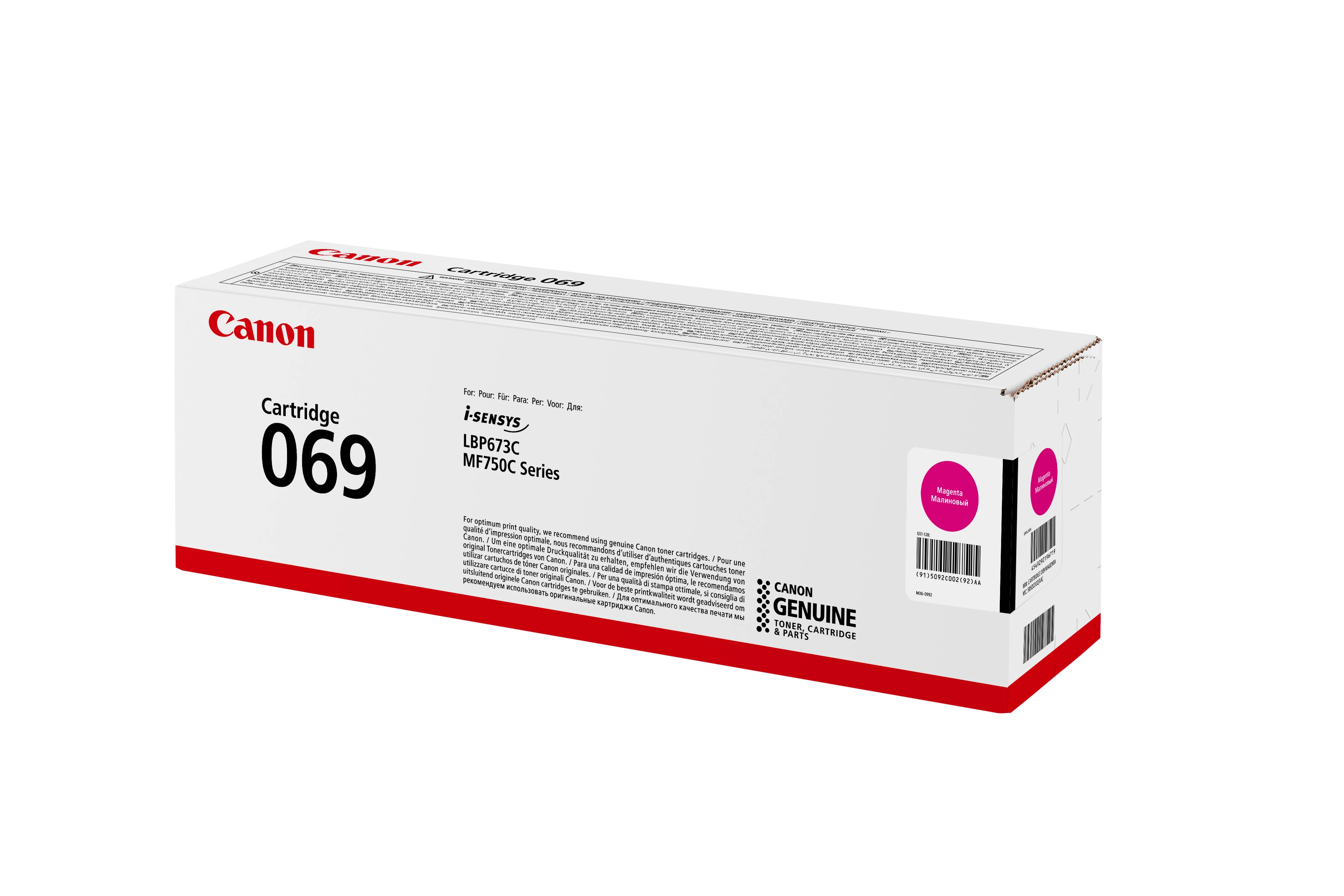 CANON Toner-Modul 069 magenta 5092C002 LBP673CDW 1900 Seiten