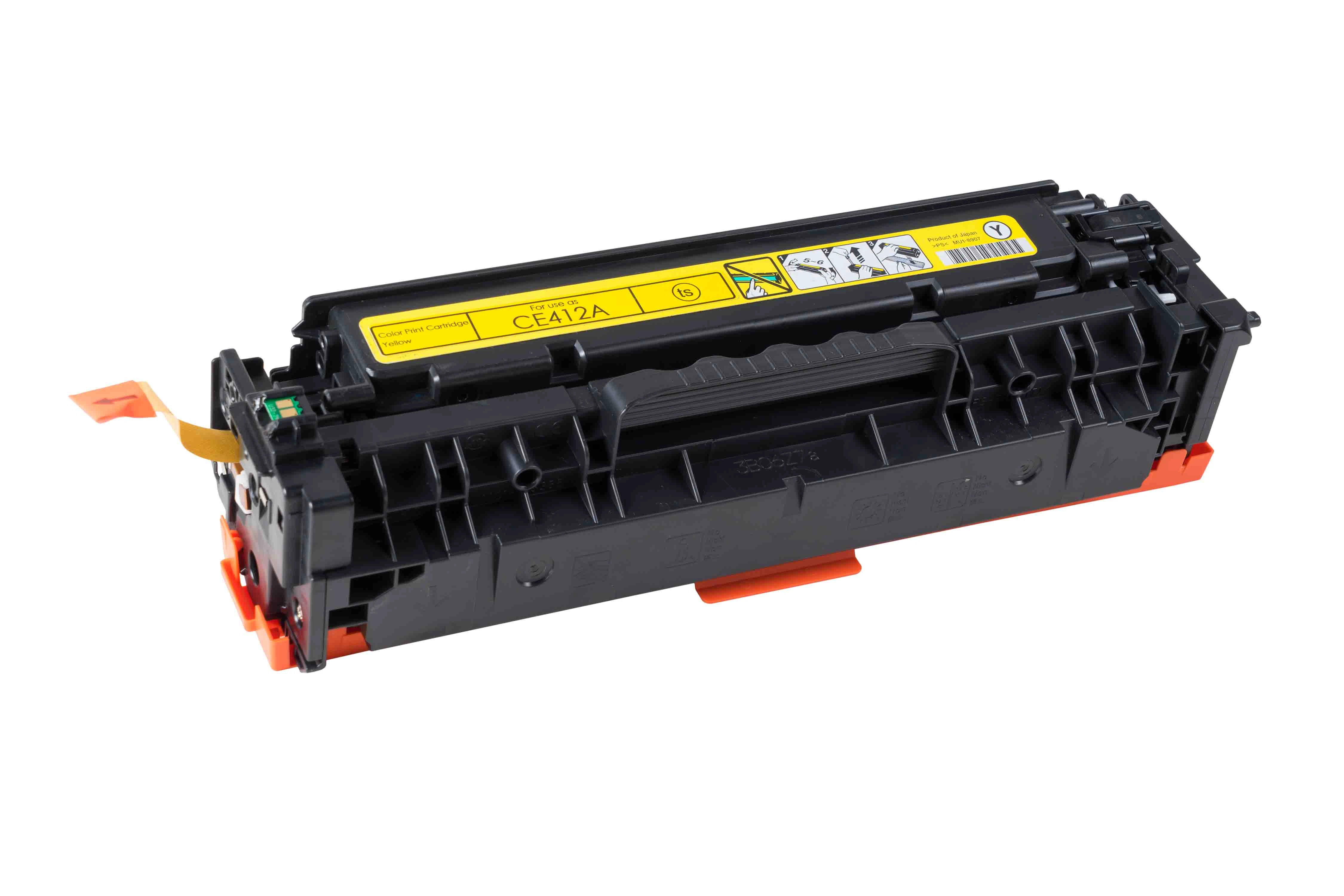 Toner-Modul komp. zu CE412A / 305A 2'600 Seiten, yellow