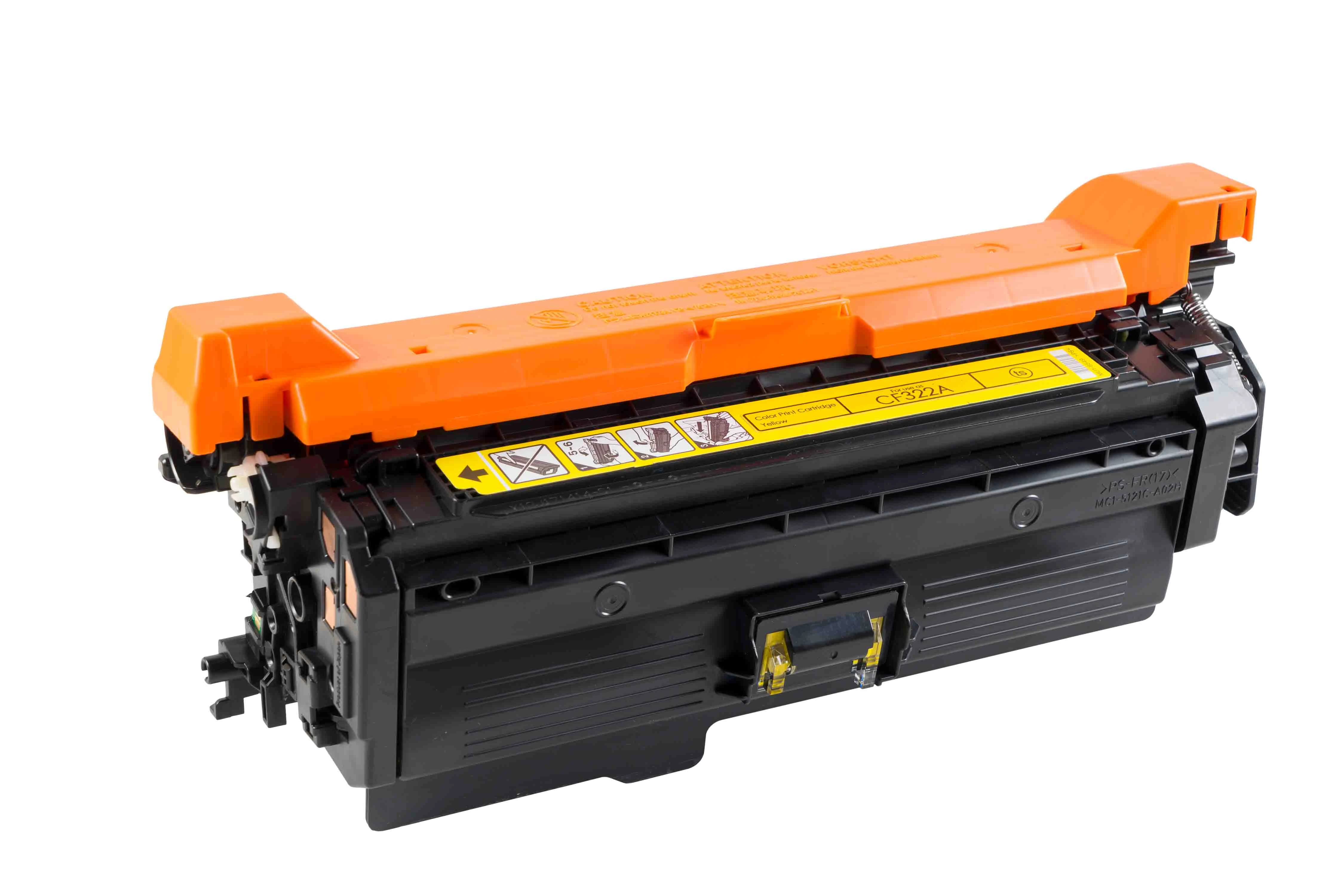 Toner-Modul komp. zu CF322A / 653A 16'500 Seiten, yellow