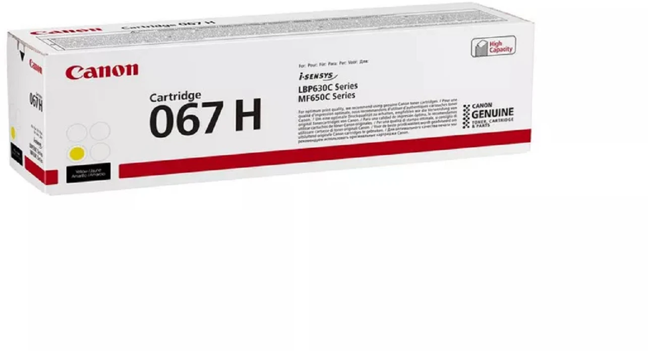 CANON Toner-Modul 067H yellow 5103C002 LBP631Cw/633Cdw 2350 Seiten