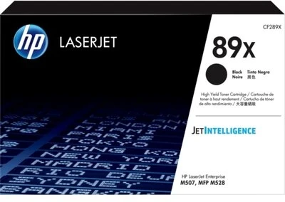 HP Toner-Modul 89X schwarz CF289X LJ Enterprise M507 10'000 S.