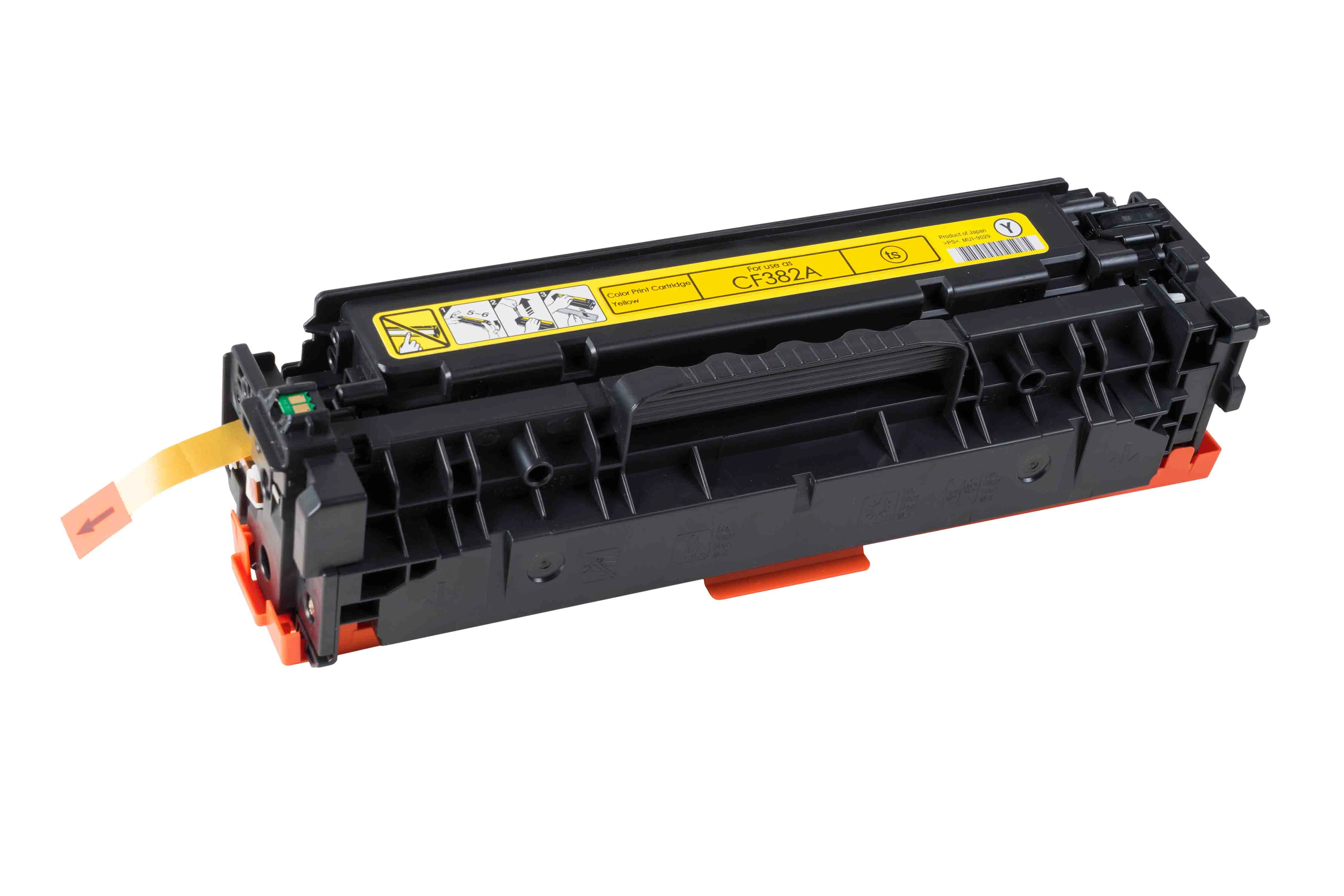Toner-Modul komp. zu CF382A / 312A 2'700 Seiten, yellow