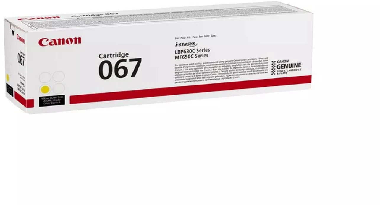 CANON Toner-Modul 067 yellow 5099C002 LBP631Cw/633Cdw 1250 Seiten