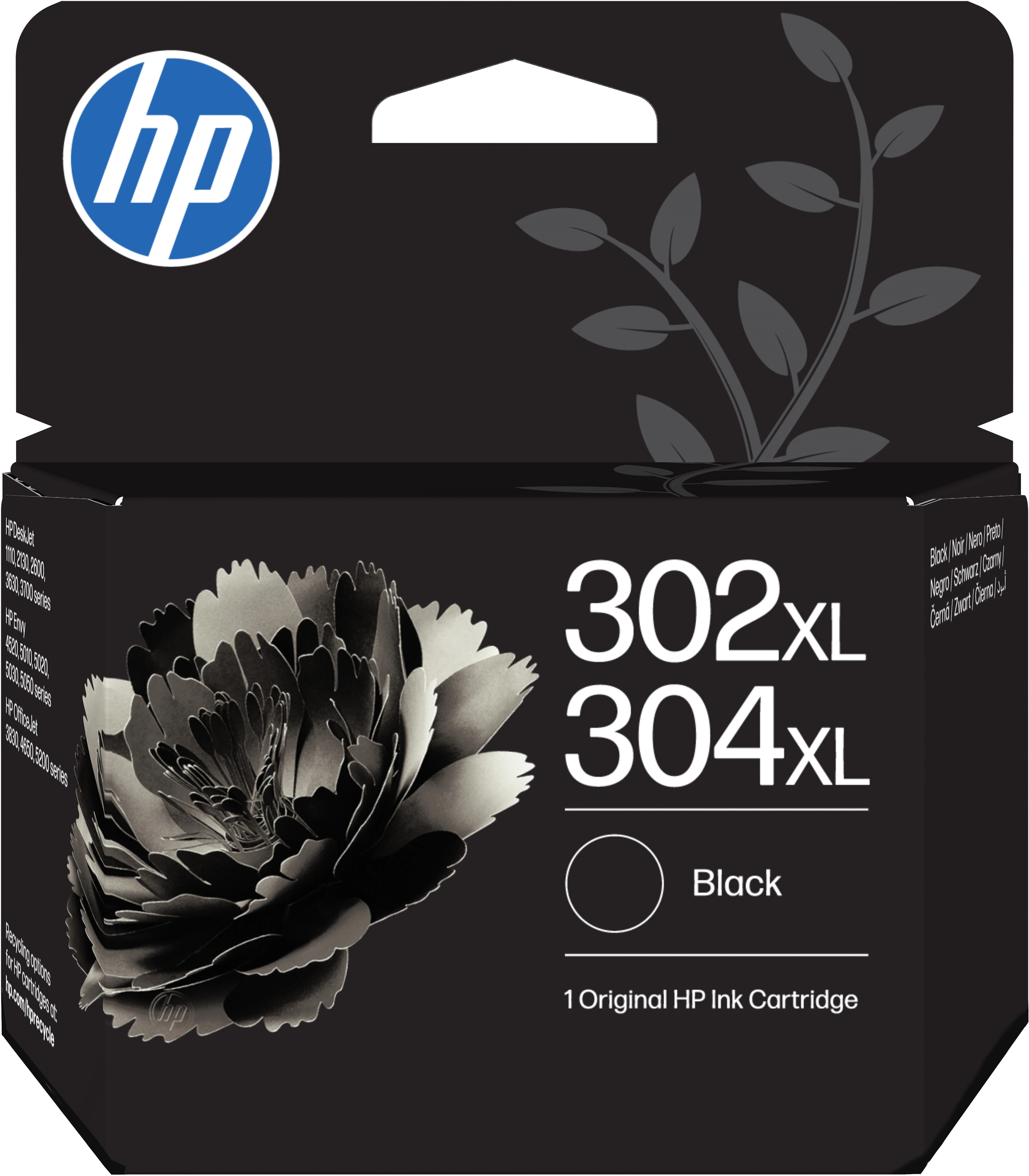 HP Tintenpatrone XL 302/304 BK B7RT9AE#LS1 OfficeJet 3830 480 Seiten
